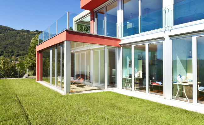 modern house outdoor